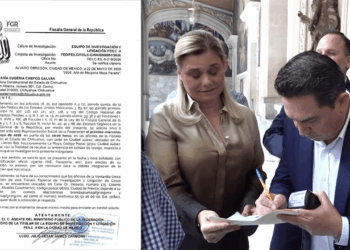 Difunden oficio de la FGR entregado a Maru Campos