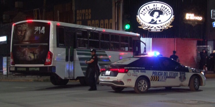 Fallece chofer de camión urbano en el centro de la ciudad