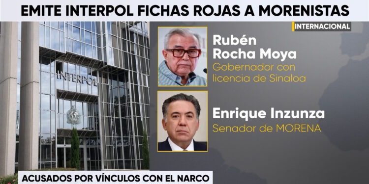 Circula versión sobre supuesta ficha roja de Interpol contra funcionarios de Sinaloa