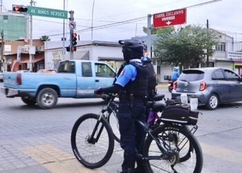 Intensifica Policía Municipal recorridos en Zona Centro para seguridad de locatarios