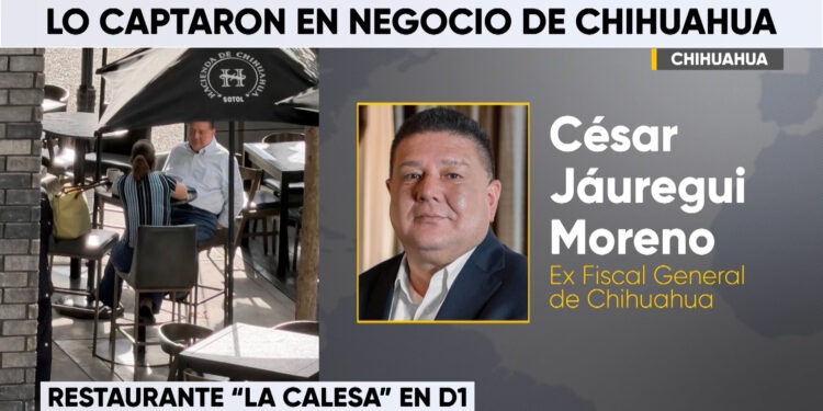 Exfiscal César Jáuregui es visto en restaurante de Distrito Uno tras su renuncia