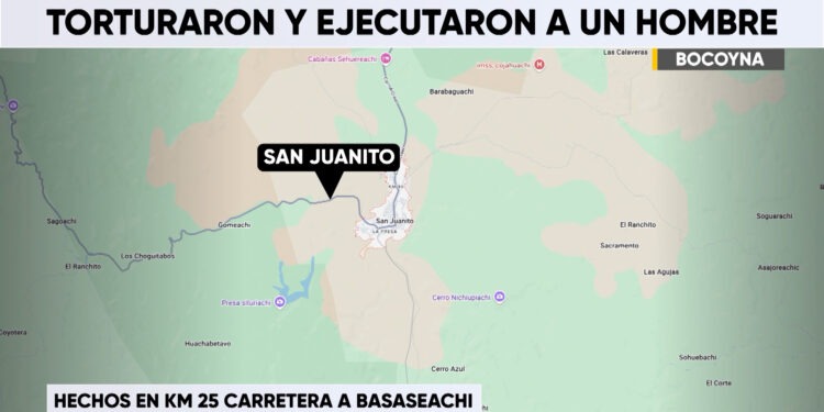 Localizan a hombre sin vida en carretera de San Juanito a Basaseachi