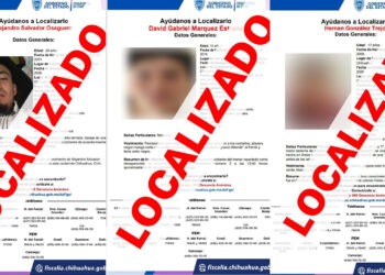 Localiza Fiscalía a tres masculinos con reporte de ausencia en la ciudad de Chihuahua