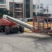 Vendedora de burritos resulta lesionada tras ser atropellada por montacargas