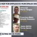 Ofrece Fiscalía recompensa por tres personas desaparecidas en Moris