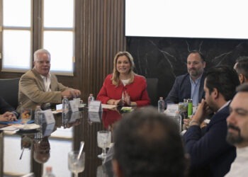 Maru Campos se reúne con líderes de la iniciativa privada