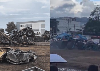 Monster truck pierde el control y deja al menos 3 muertos y 38 heridos en Colombia