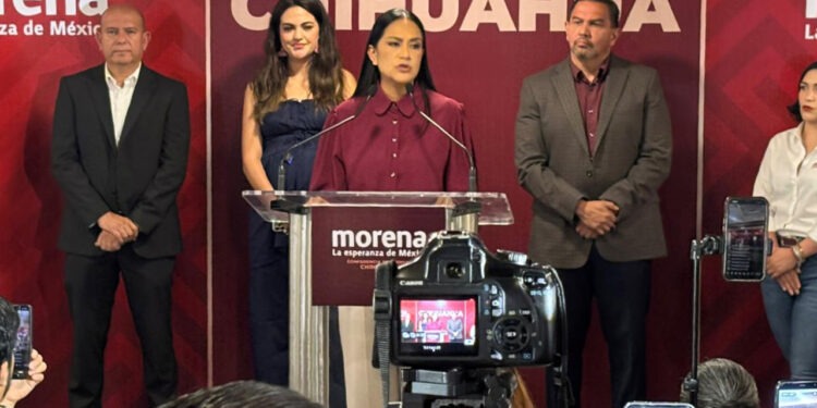 Morena exige desafuero de Maru Campos; convoca a marcha por “Soberanía Nacional”
