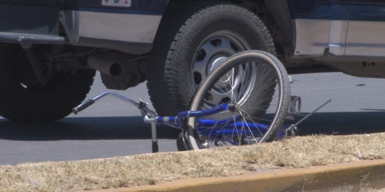 Murió ciclista tras ser impactado por vehículo en Delicias
