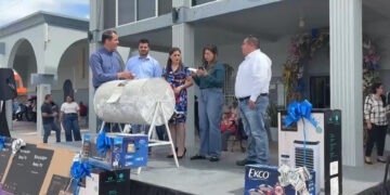 Rifa del predial en Meoqui deja 20 ganadores de electrodomésticos