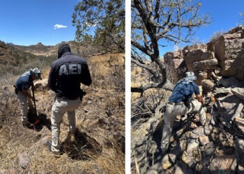 Rastrean seis kilómetros de terreno en Tres Lagunas, en busca de personas ausentes