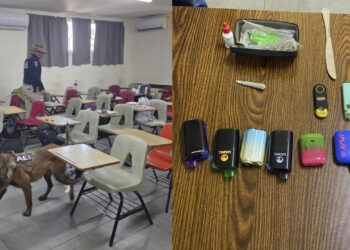 Realizan “Operación Mochila” en Bachilleres de Jiménez y encuentran presunta droga