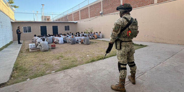 Realizan revisión extraordinaria en CERESO No.1 de Aquiles Serdán
