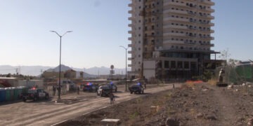 Muere trabajador tras caer de séptimo piso en edificio en construcción del Distrito Uno