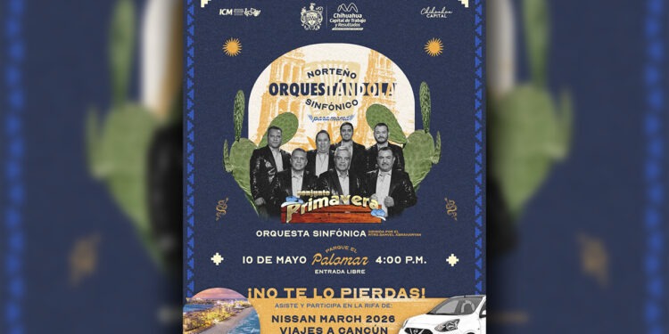 Ve a disfrutar de “Orquestándola Norteño Sinfónico” con Conjunto Primavera en El Palomar