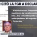 FGR cita a comparecer a Rubén Rocha Moya y otros funcionarios de Sinaloa