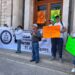 Sindicato realiza protesta frente al edificio de la Rectoría