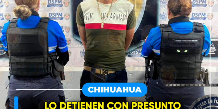 Lo detienen con presunto cristal en la zona Centro