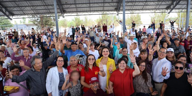 Encabeza senadora Andrea Chávez recorridos de gestión social en colonias de Ciudad Juárez