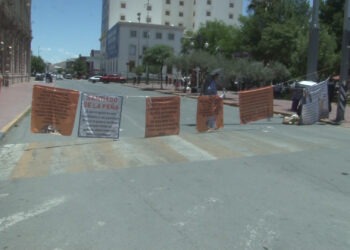 Vicky Márquez mantiene bloqueos en el centro tras aseguramiento de vehículo