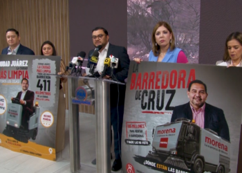 PAN anuncia denuncia por presuntas irregularidades en renta de barredoras en Juárez