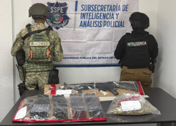 Aseguran más de mil cartuchos y un arma de alto poder en Coyame del Sotol