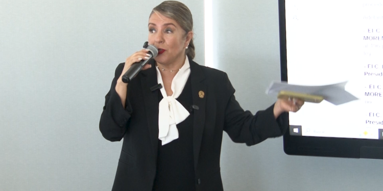 Acusa diputada Rosana Díaz irregularidades en votación del Paquete Económico 2026