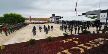 Ceremonia solemne por el 7o aniversario de la Guardia Nacional
