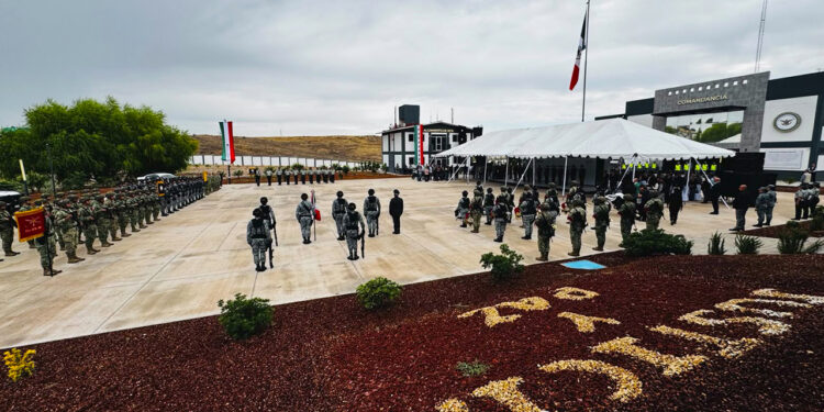 Ceremonia solemne por el 7o aniversario de la Guardia Nacional