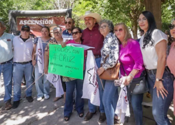 Cruz Pérez Cuéllar recorre municipios del estado rumbo a 2027