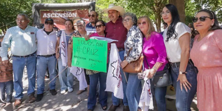 Cruz Pérez Cuéllar recorre municipios del estado rumbo a 2027