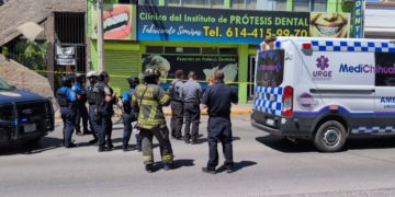 Explosión en laboratorio dental deja dos personas lesionadas en el Centro de Chihuahua