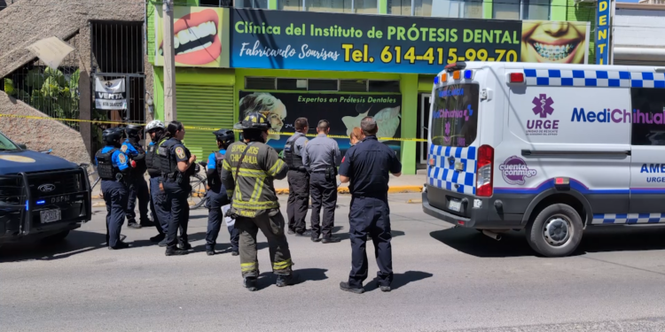 Explosión en laboratorio dental deja dos personas lesionadas en el Centro de Chihuahua