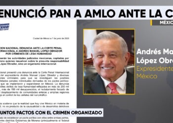 PAN denuncia a López Obrador ante la Corte Penal Internacional