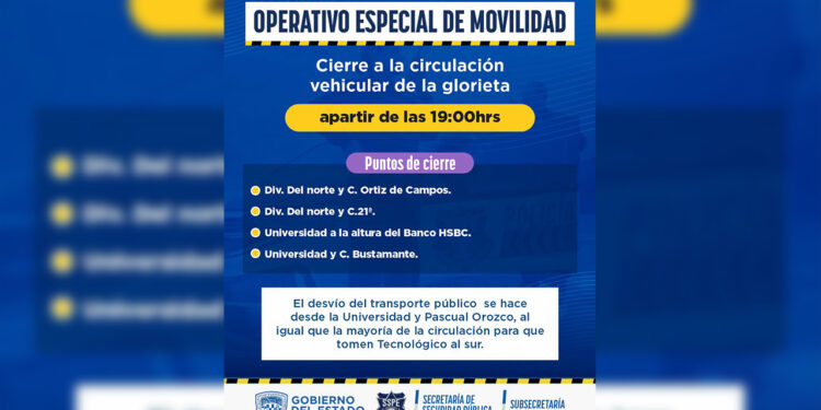 Despliegan operativo preventivo y vial por partido de la Selección Mexicana