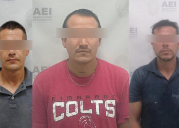 Detiene AEI a tres sujetos por delitos de género en la capital de Chihuahua
