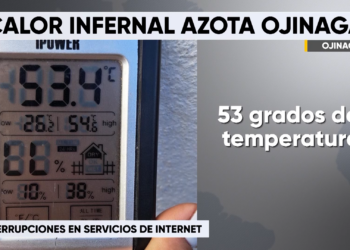 Temperaturas extremas afectan servicios y actividades en Ojinaga