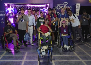 Invita Rafa Loera a alumnos del Centro de Capacitación para Personas con Discapacidad a Santa Rita