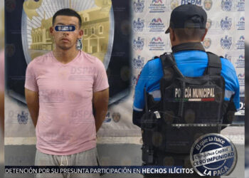 Lo detienen por escandalizar y resulta con orden de aprehensión vigente