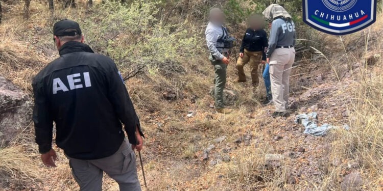 Localiza restos óseos durante rastreo en carretera Parral- Guadalupe y Calvo