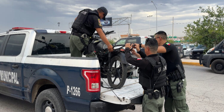Mantiene Policía Municipal operativos de revisión; aseguran 172 motocicletas por irregularidades