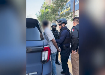 Cinco jóvenes detenidos tras riña en zona centro de la ciudad