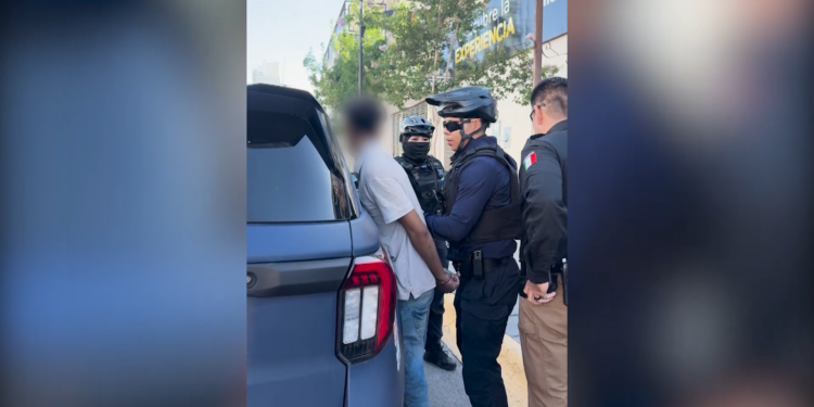Cinco jóvenes detenidos tras riña en zona centro de la ciudad