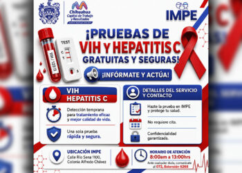 Prevención y autocuidado con pruebas de Hepatitis y VIH en el IMPE de manera rápida, gratuita y segura