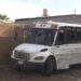 Se incendia camión de transporte de personal en la colonia Nuevo Triunfo