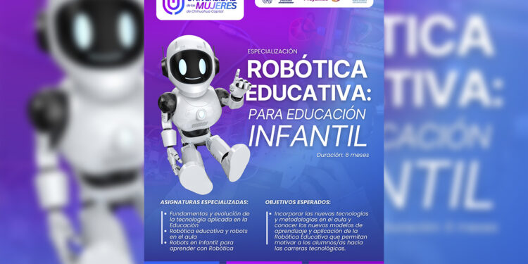 Ofrecen especialización en robótica educativa en la Universidad de las Mujeres