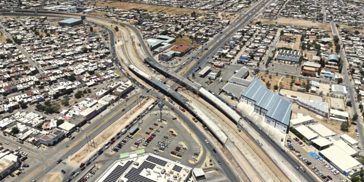 Toma forma el Paso Superior de Los Nogales e Industrias; avanza al 72%