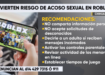 Emiten recomendaciones para proteger a menores de riesgos en plataformas como Roblox