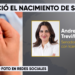Andrea Chávez anuncia el nacimiento de su primer hijo