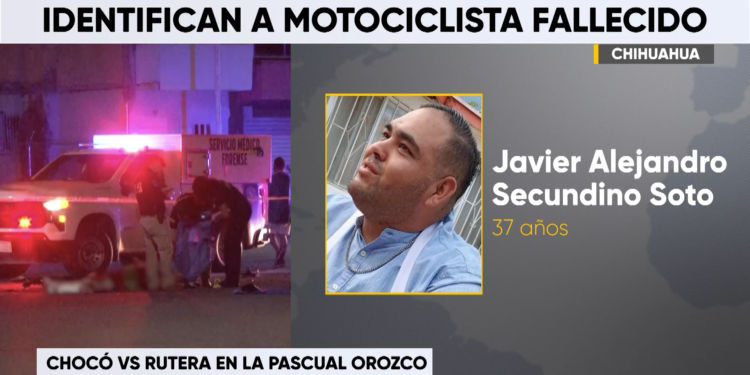 Muere motociclista tras choque con camión urbano en la avenida Pascual Orozco